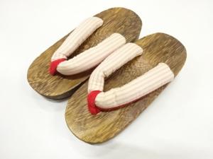 未使用品　焼桐子供用下駄(16.5センチ)